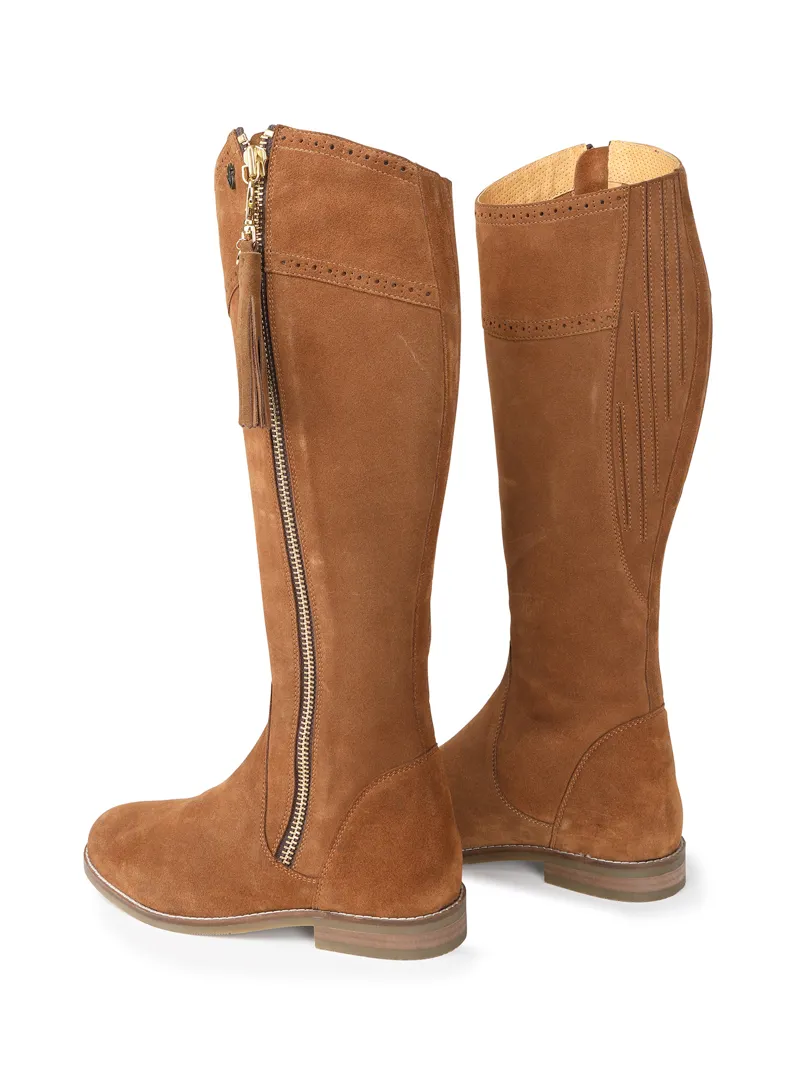 Shires Moretta Arabella Suede Boots Tan-4
